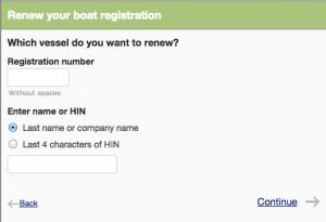 Renew your boat registration